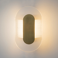 Maytoni Modern Ply Настенный светильник (бра) цвет: латунь MOD355WL-L6BS3K