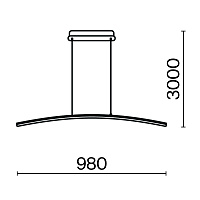 Maytoni Modern Curve Подвесной светильник цвет: латунь MOD243PL-L18BSK