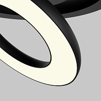 Maytoni Technical Vector Встраиваемый светильник цвет: черный DL102-12W3K-B