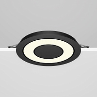 Maytoni Technical Vector Встраиваемый светильник цвет: черный DL102-12W3K-B