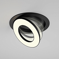 Maytoni Technical Vector Встраиваемый светильник цвет: черный DL102-12W3K-B