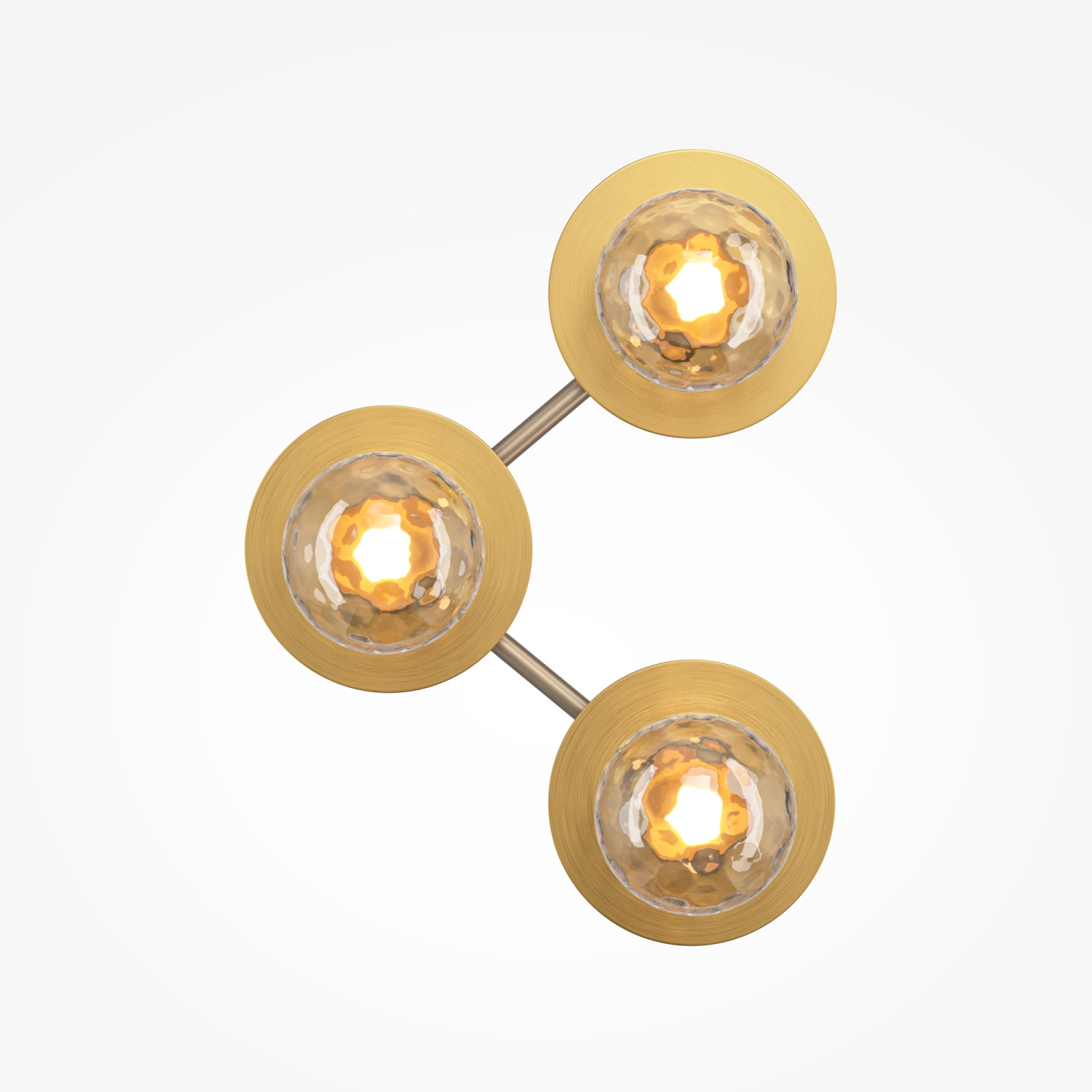 Maytoni Modern Ambre Настенный светильник (бра) цвет: латунь MOD331WL-L6BS3K