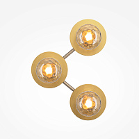 Maytoni Modern Ambre Настенный светильник (бра) цвет: латунь MOD331WL-L6BS3K