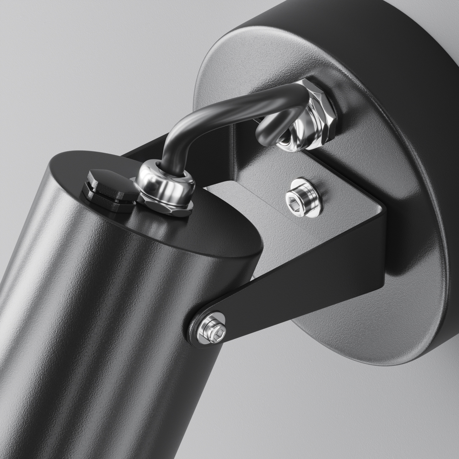 Maytoni Outdoor Scope Настенный светильник (бра) цвет: черный O025WL-01B