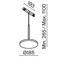 Maytoni Technical Plato Трековый светильник цвет: черный TR123-2-15W3K-B