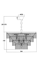 Maytoni Classic Colonne Подвесной светильник цвет: латунь MOD093PL-13BS