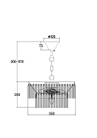 Maytoni Classic Colonne Подвесной светильник цвет: хром MOD093PL-04CH