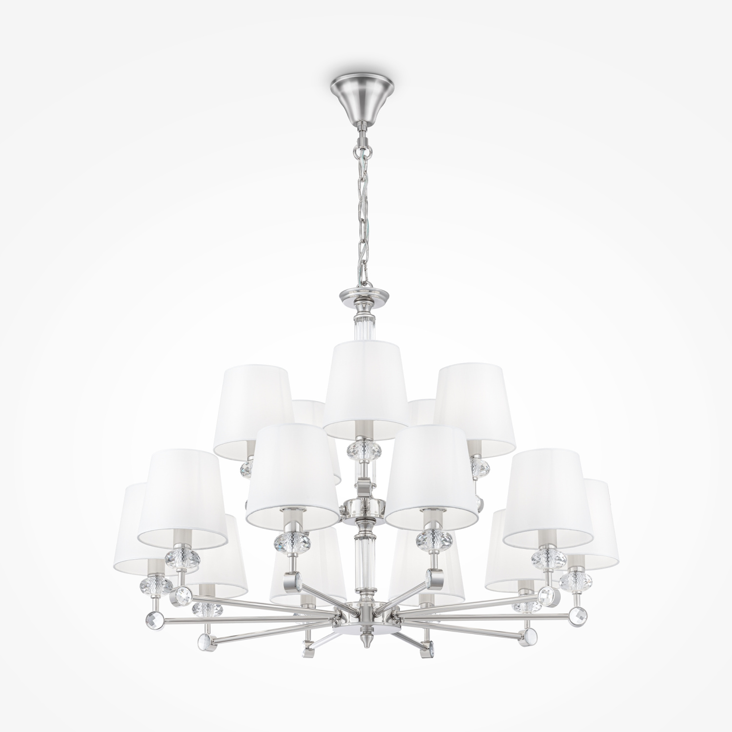 Maytoni Classic Riverside Люстра цвет: хром MOD018PL-15CH