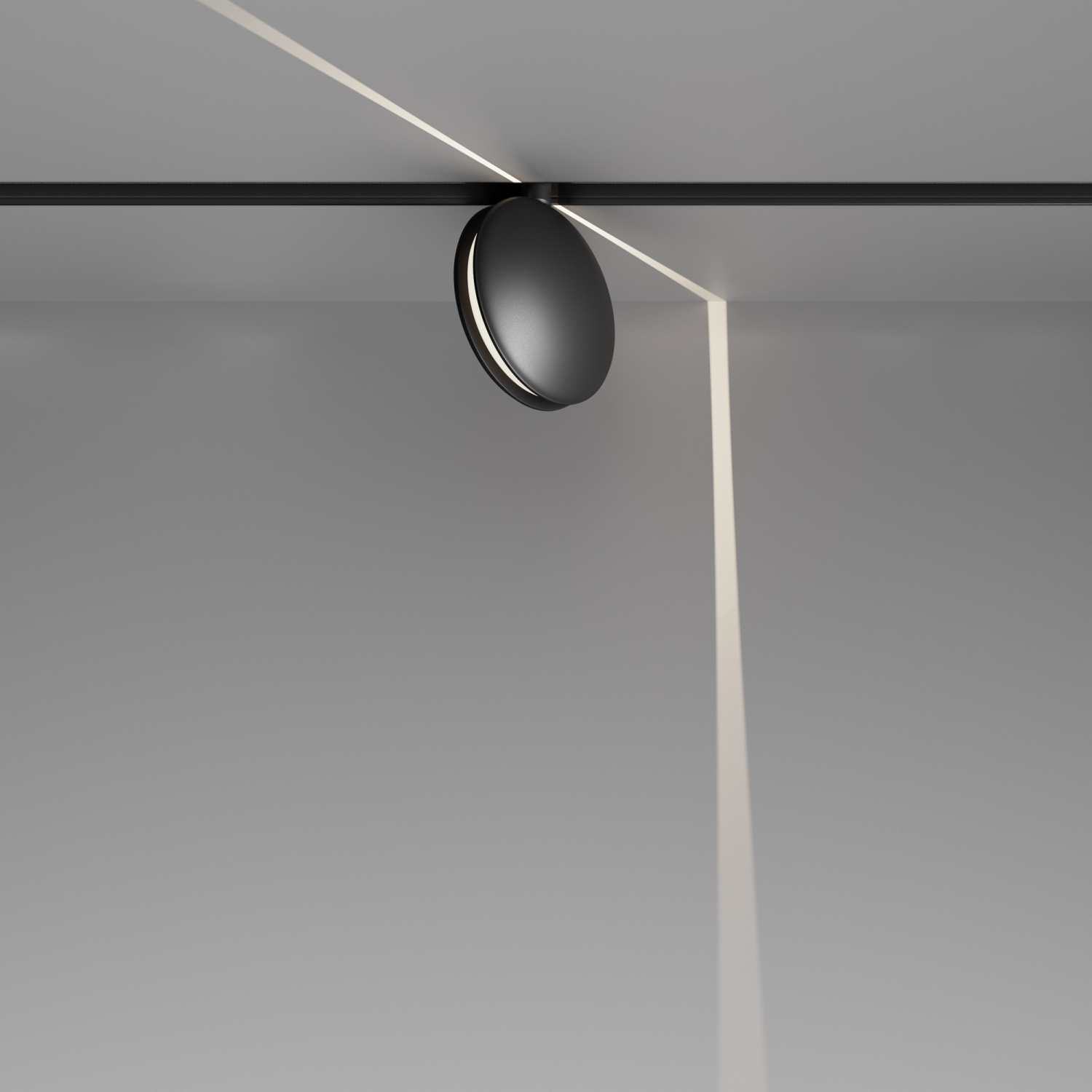 Maytoni Technical Outline Трековый светильник цвет: черный TR090-2-6W4K-B