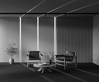 Maytoni Technical Outline Трековый светильник цвет: черный TR090-2-6W4K-B