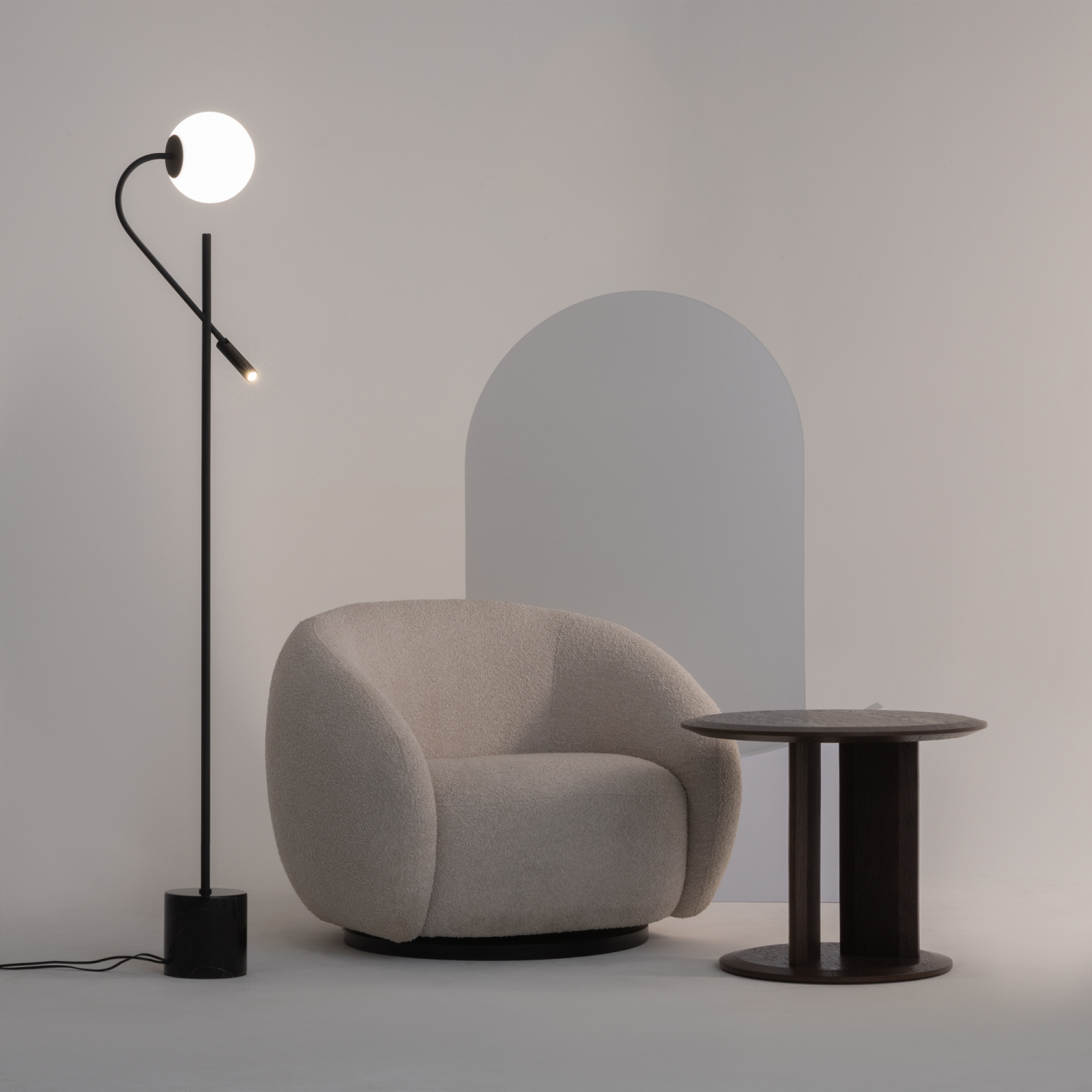 Maytoni Modern Fly Напольный светильник (торшер) цвет: черный MOD230FL-01B