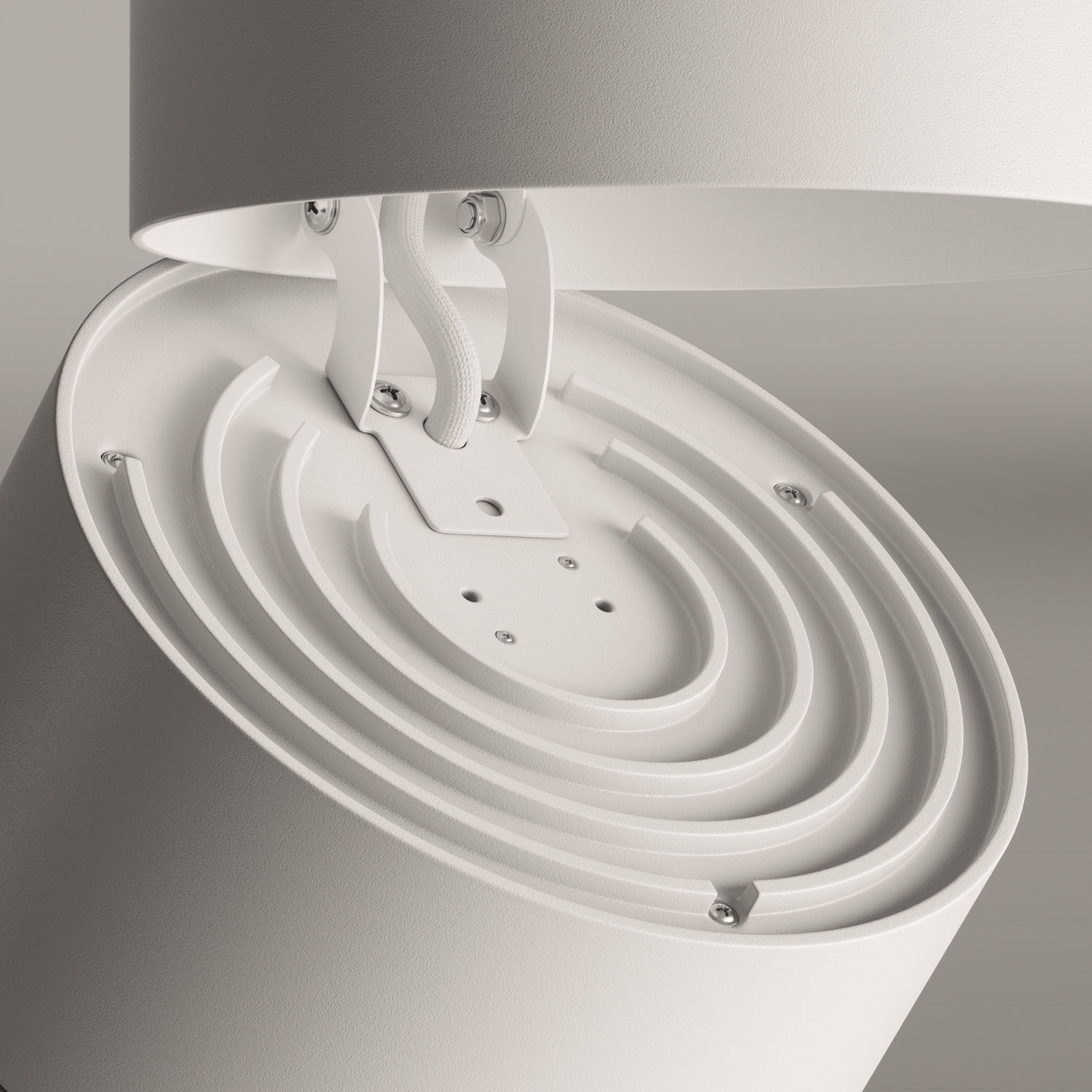 Maytoni Technical Yin Потолочный светильник цвет: белый C084CL-15W3K-W