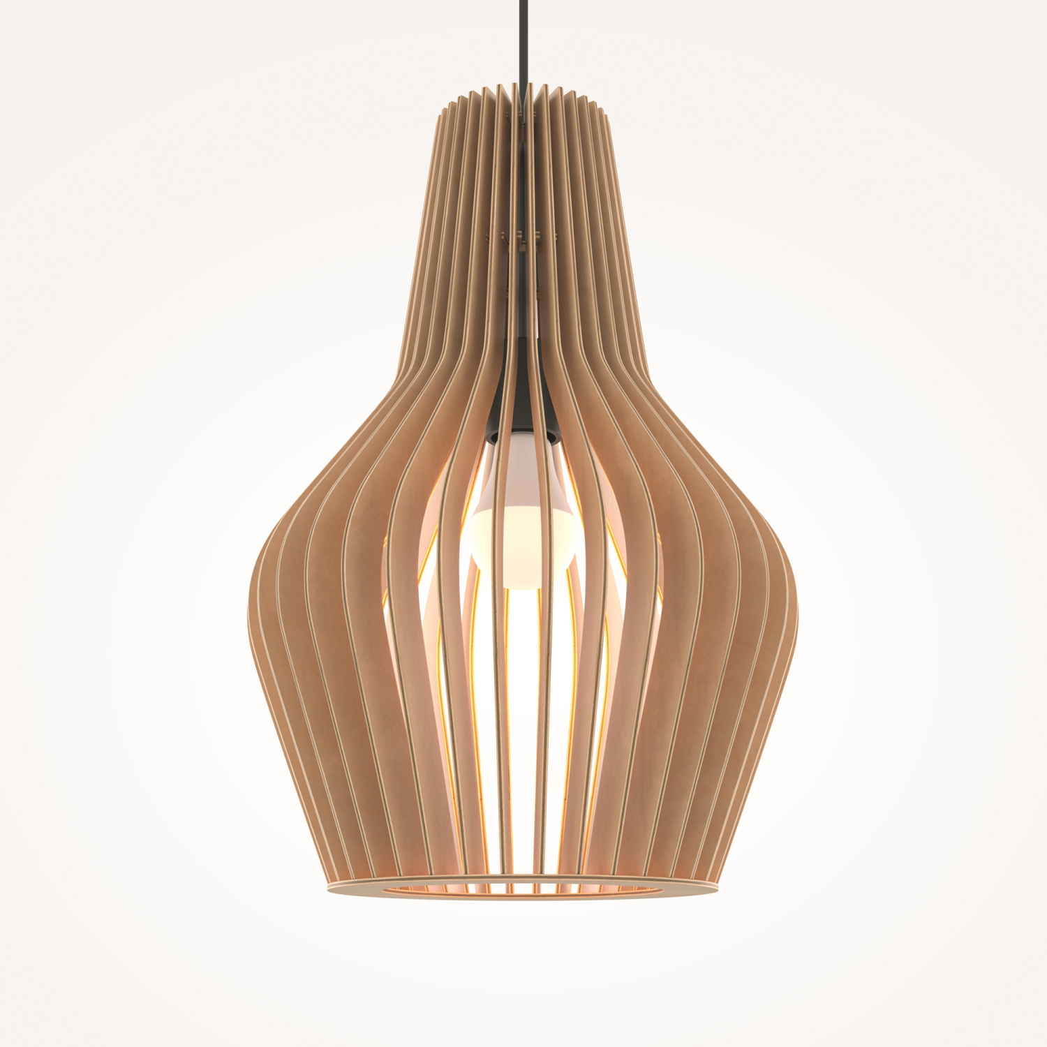 Maytoni Modern Roots Подвесной светильник цвет: черный MOD191PL-01W1