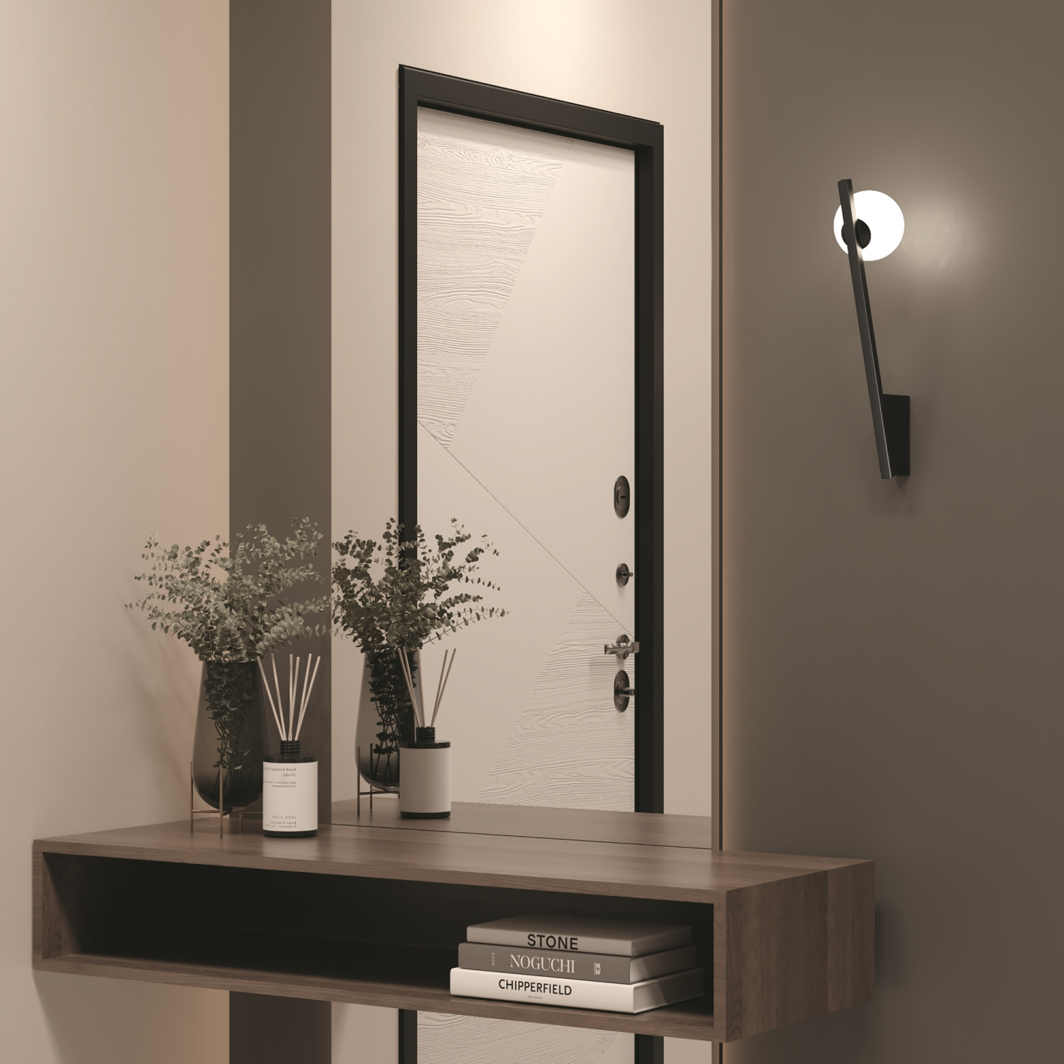 Maytoni Modern Kazimir Настенный светильник (бра) цвет: черный MOD175WL-01B