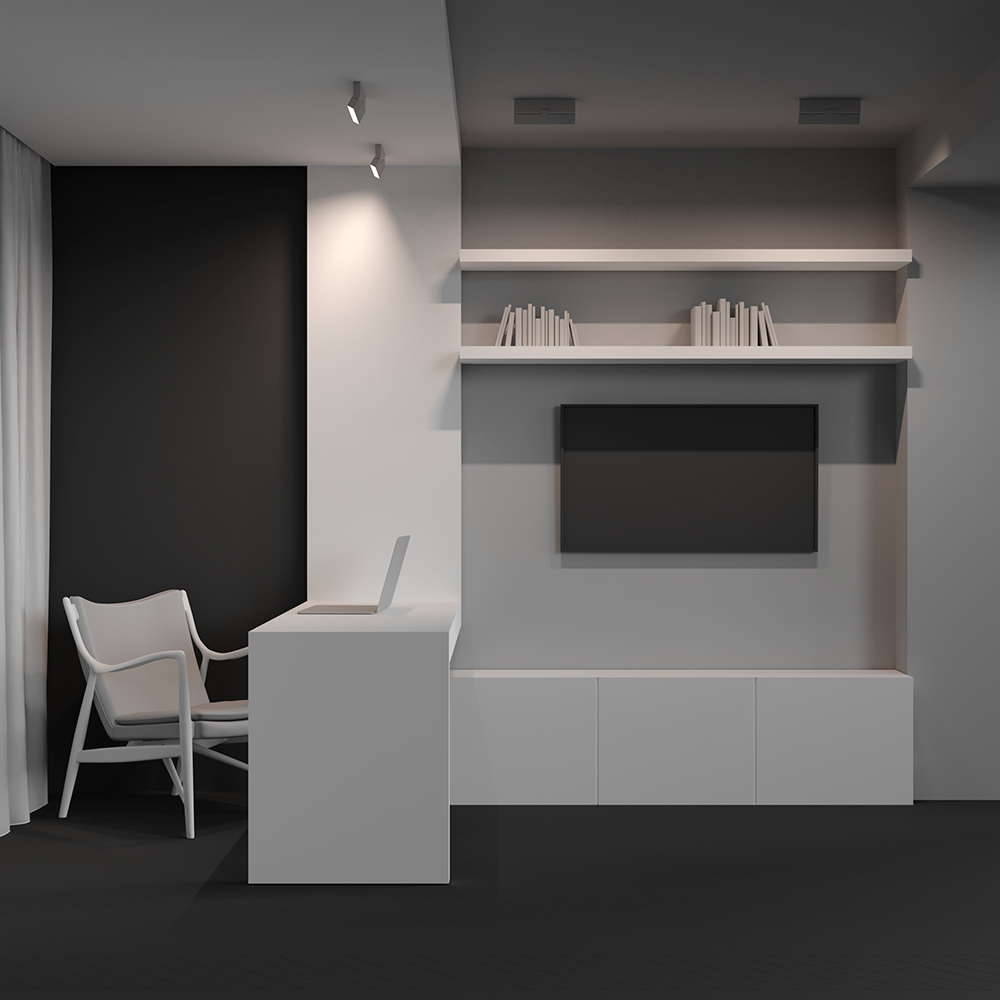 Maytoni Technical Basis Rot Потолочный светильник цвет: белый C133CL-12W3K-W