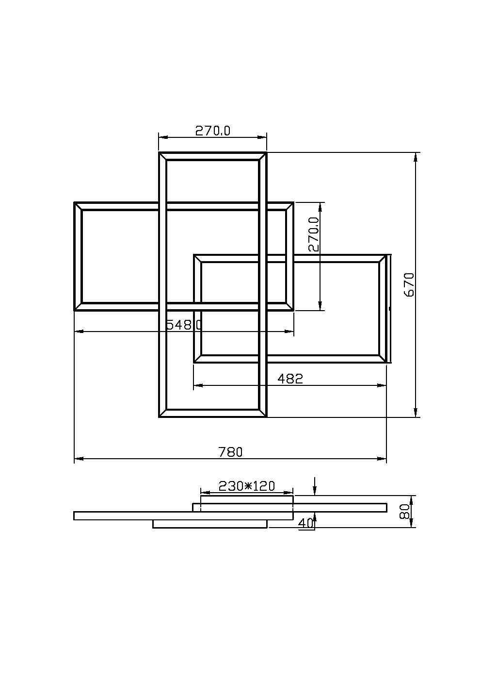 Maytoni Modern Rida Потолочный светильник цвет: золото MOD015CL-L80GK