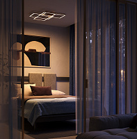 Maytoni Modern Rida Потолочный светильник цвет: золото MOD015CL-L80GK