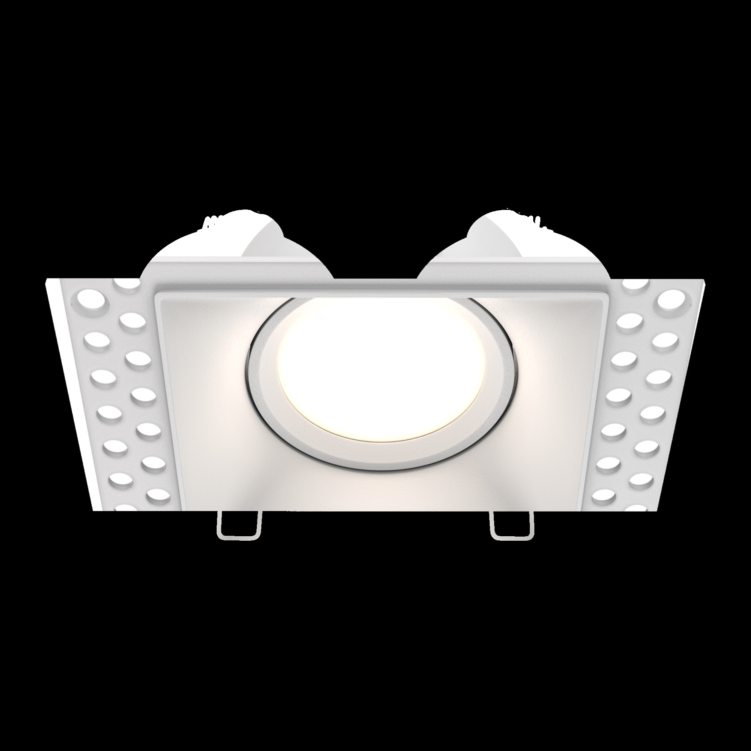 Maytoni Technical Dot Встраиваемый светильник цвет: белый DL042-01-SQ-W