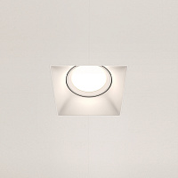 Maytoni Technical Dot Встраиваемый светильник цвет: белый DL042-01-SQ-W