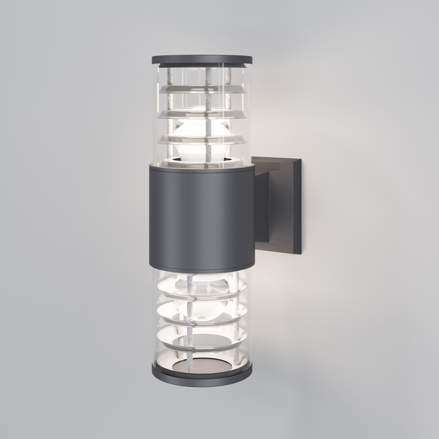 Maytoni Outdoor Bronx Настенный светильник (бра) цвет: серый O576WL-02GR