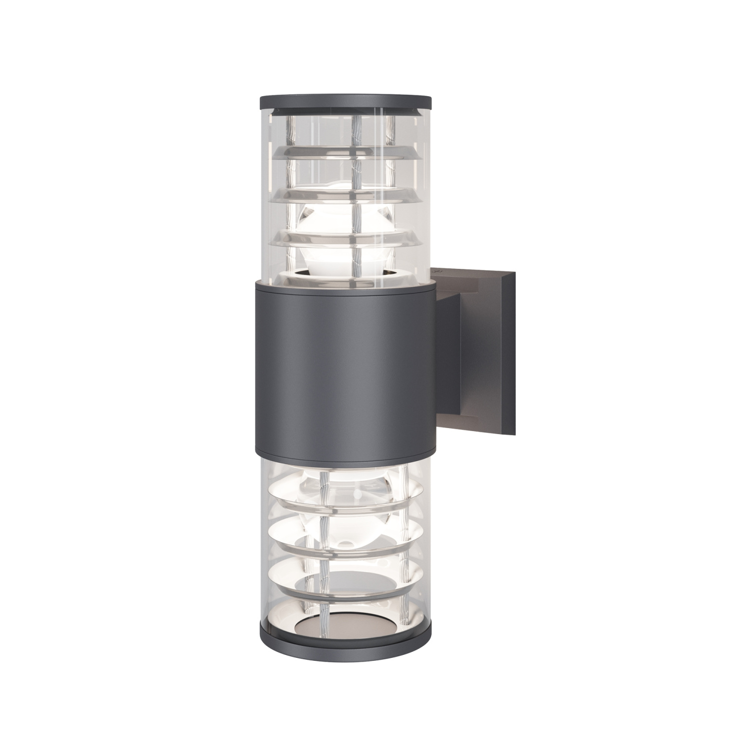 Maytoni Outdoor Bronx Настенный светильник (бра) цвет: серый O576WL-02GR