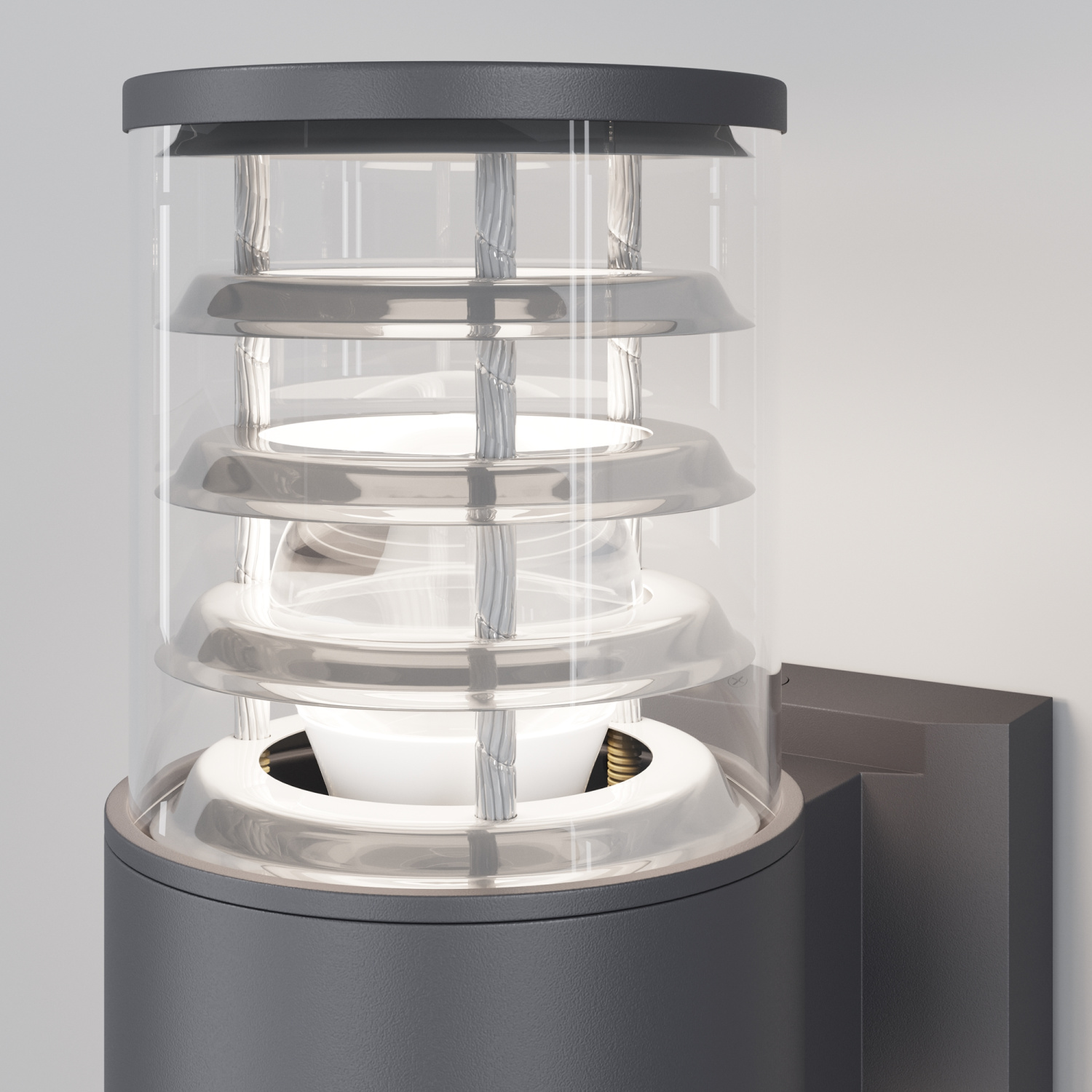 Maytoni Outdoor Bronx Настенный светильник (бра) цвет: серый O576WL-02GR