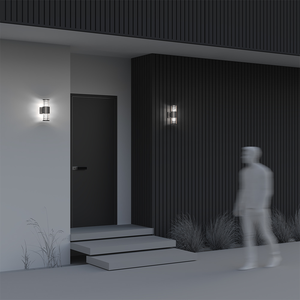 Maytoni Outdoor Bronx Настенный светильник (бра) цвет: серый O576WL-02GR