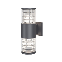 Maytoni Outdoor Bronx Настенный светильник (бра) цвет: серый O576WL-02GR