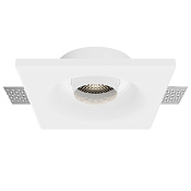 Maytoni Technical Gyps Modern Встраиваемый светильник цвет: белый DL006-GU10-RD-W