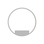 Maytoni Modern Rim Настенный светильник (бра) цвет: белый MOD058WL-L35WK