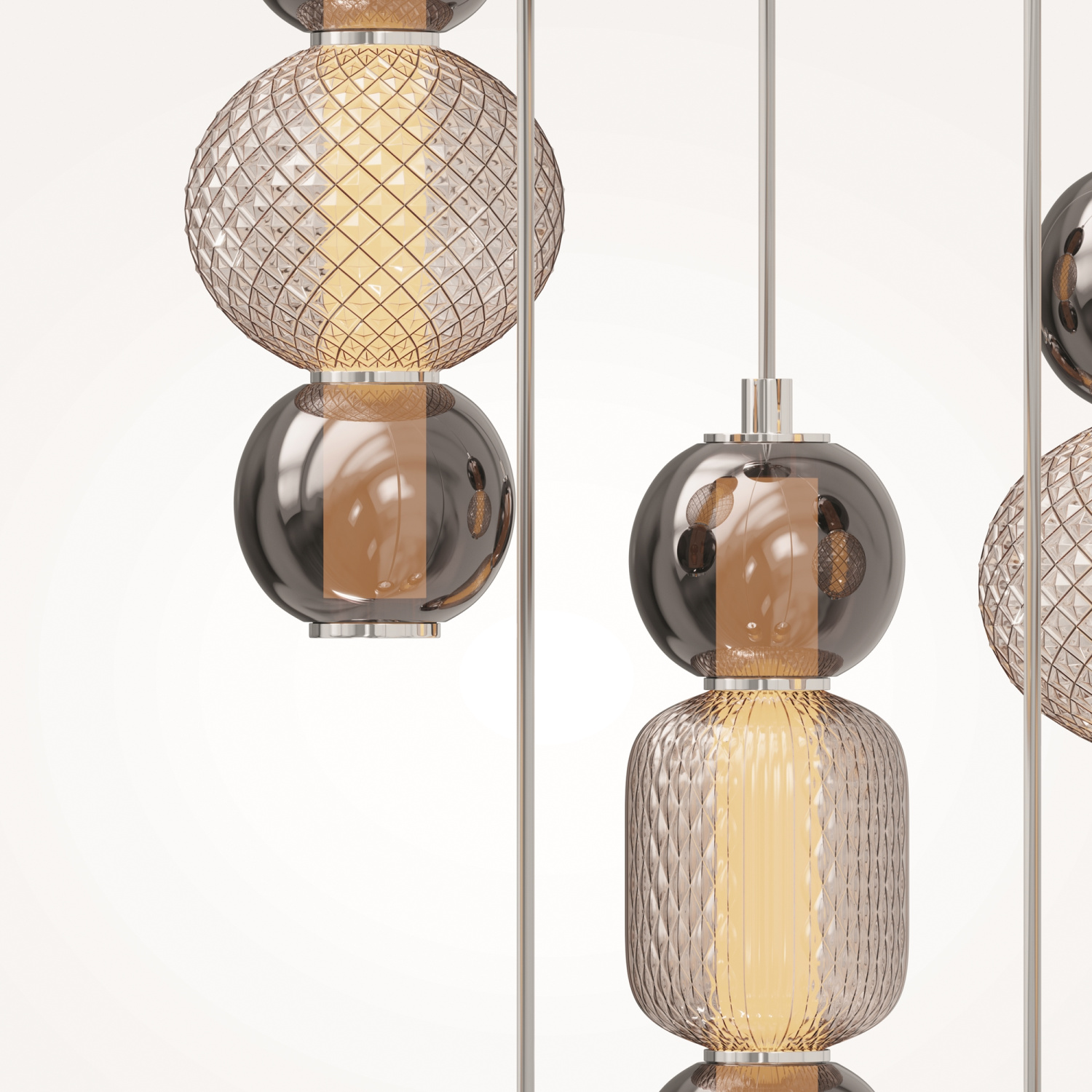 Maytoni Modern Drop Подвесной светильник цвет: хром MOD273PL-L80CH3K