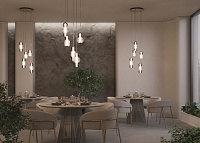 Maytoni Modern Drop Подвесной светильник цвет: хром MOD273PL-L80CH3K