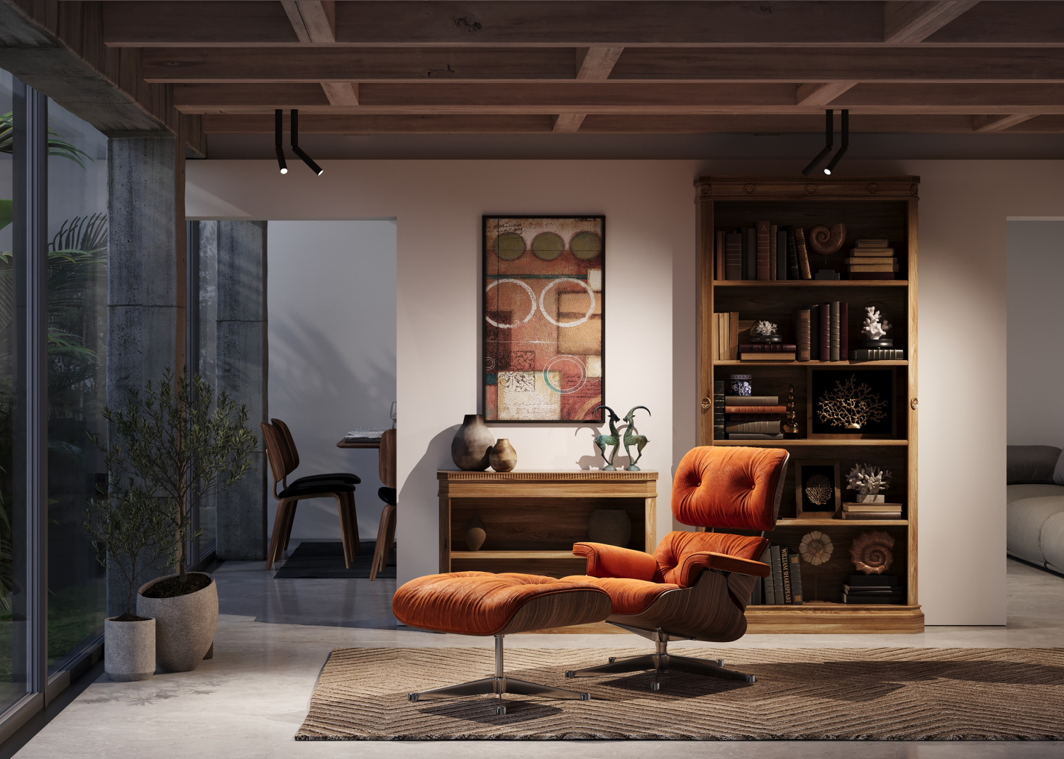 Maytoni Technical Focus T Потолочный светильник цвет: черный C142CL-6W3K-B