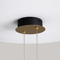 Maytoni Modern Pharao Подвесной светильник цвет: черный и латунь MOD361PL-L7BS3K1