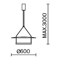 Maytoni Modern Ambience Подвесной светильник цвет: черный MOD280PL-L30B3K