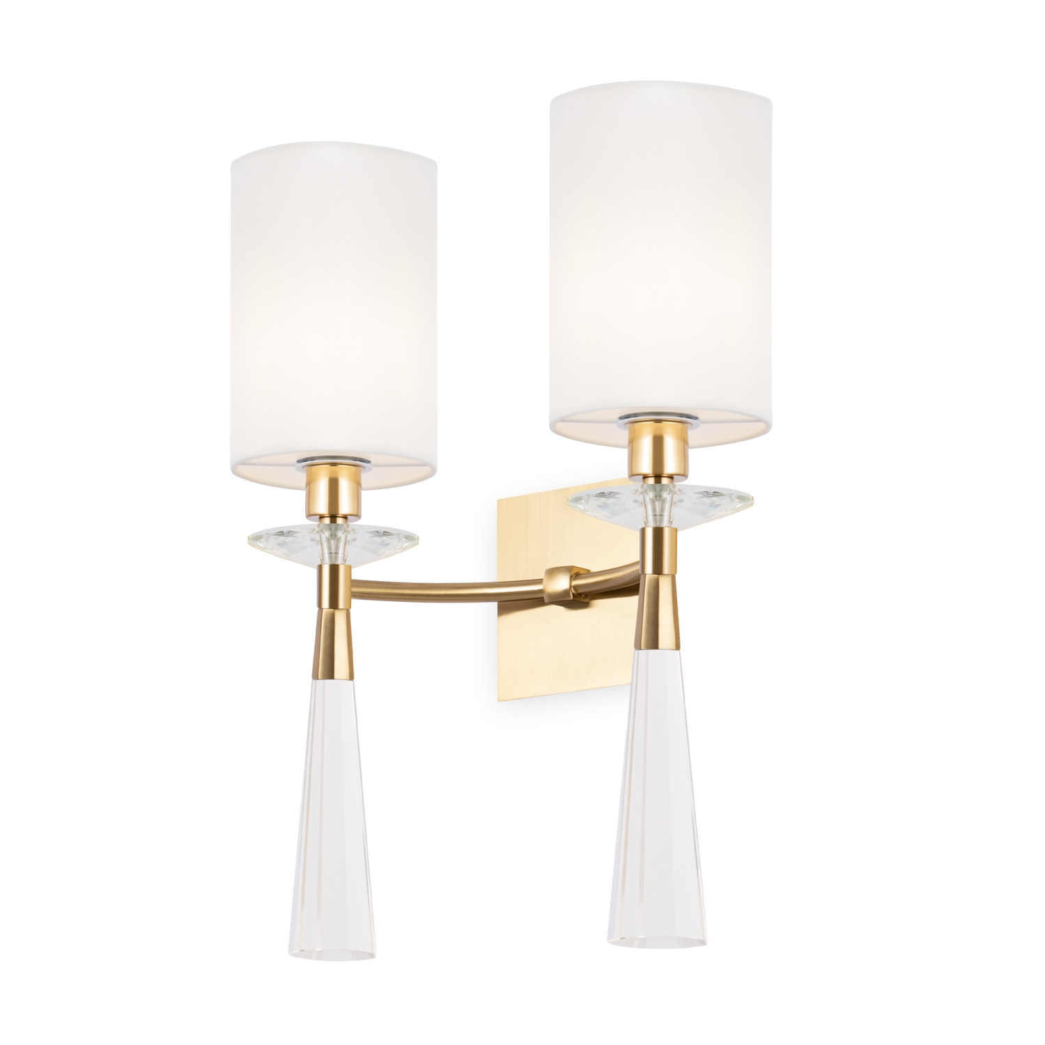 Maytoni Classic Bianco Настенный светильник (бра) цвет: латунь MOD224WL-02BS