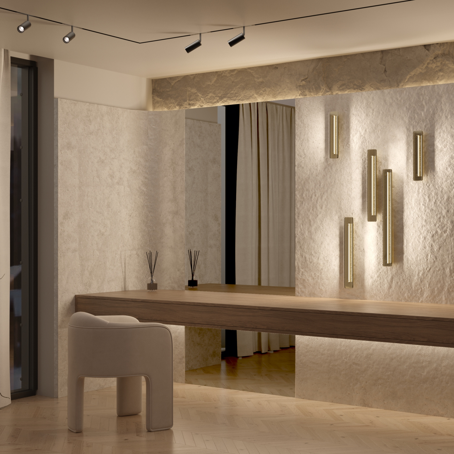 Maytoni Modern Maya Настенный светильник (бра) цвет: золото P091WL-L13G3K