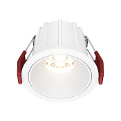 Maytoni Technical Alfa LED Встраиваемый светильник цвет: белый DL043-01-10W3K-RD-W