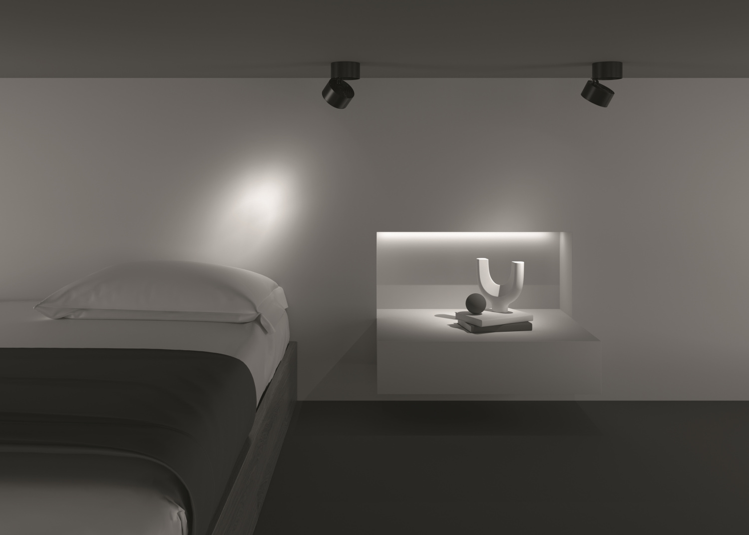 Maytoni Technical Yin Потолочный светильник цвет: черный C084CL-15W3K-B