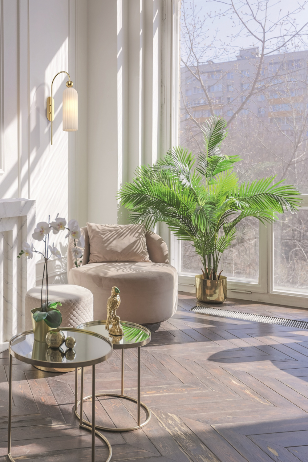 Maytoni Modern Antic Настенный светильник (бра) цвет: золото MOD302WL-01W