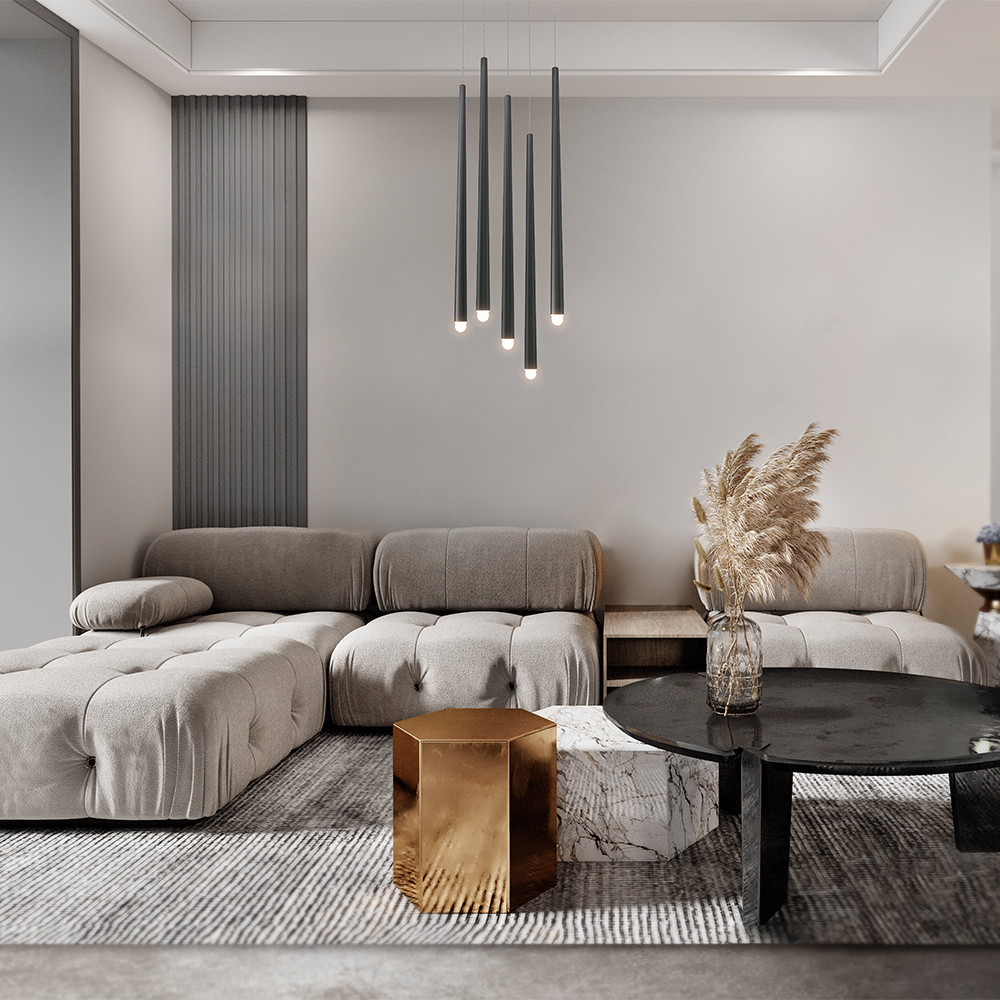 Maytoni Modern Cascade Подвесной светильник цвет: черный MOD132PL-L30BK