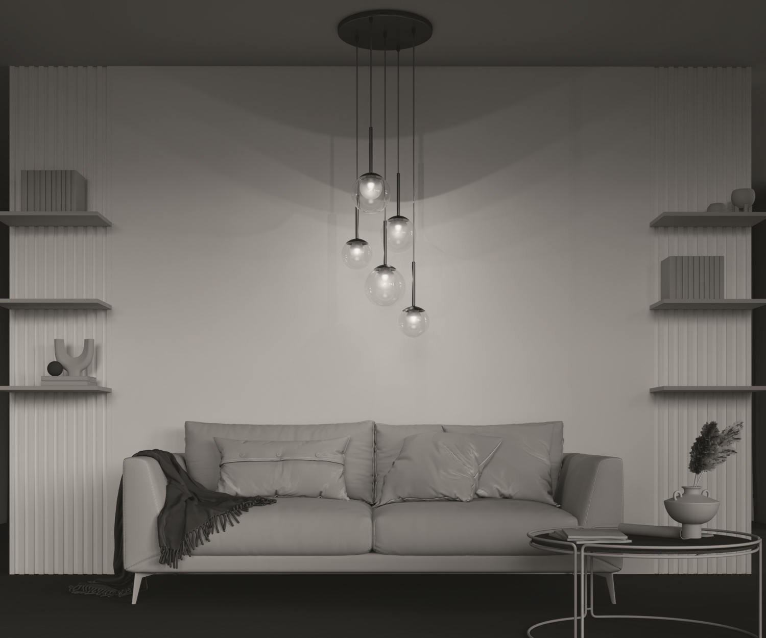 Maytoni Modern Basic form Подвесной светильник цвет: золото MOD521PL-05G