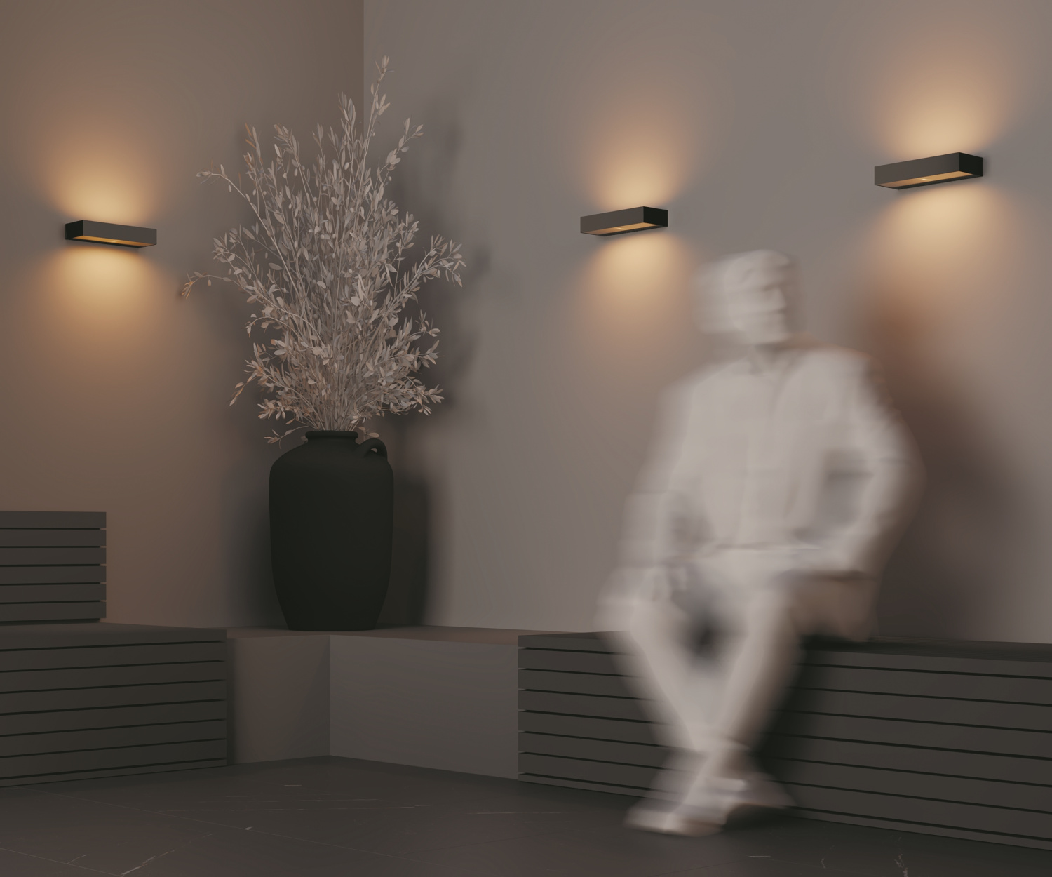 Maytoni Outdoor Lot Настенный светильник (бра) цвет: графит O428WL-L20GF3K