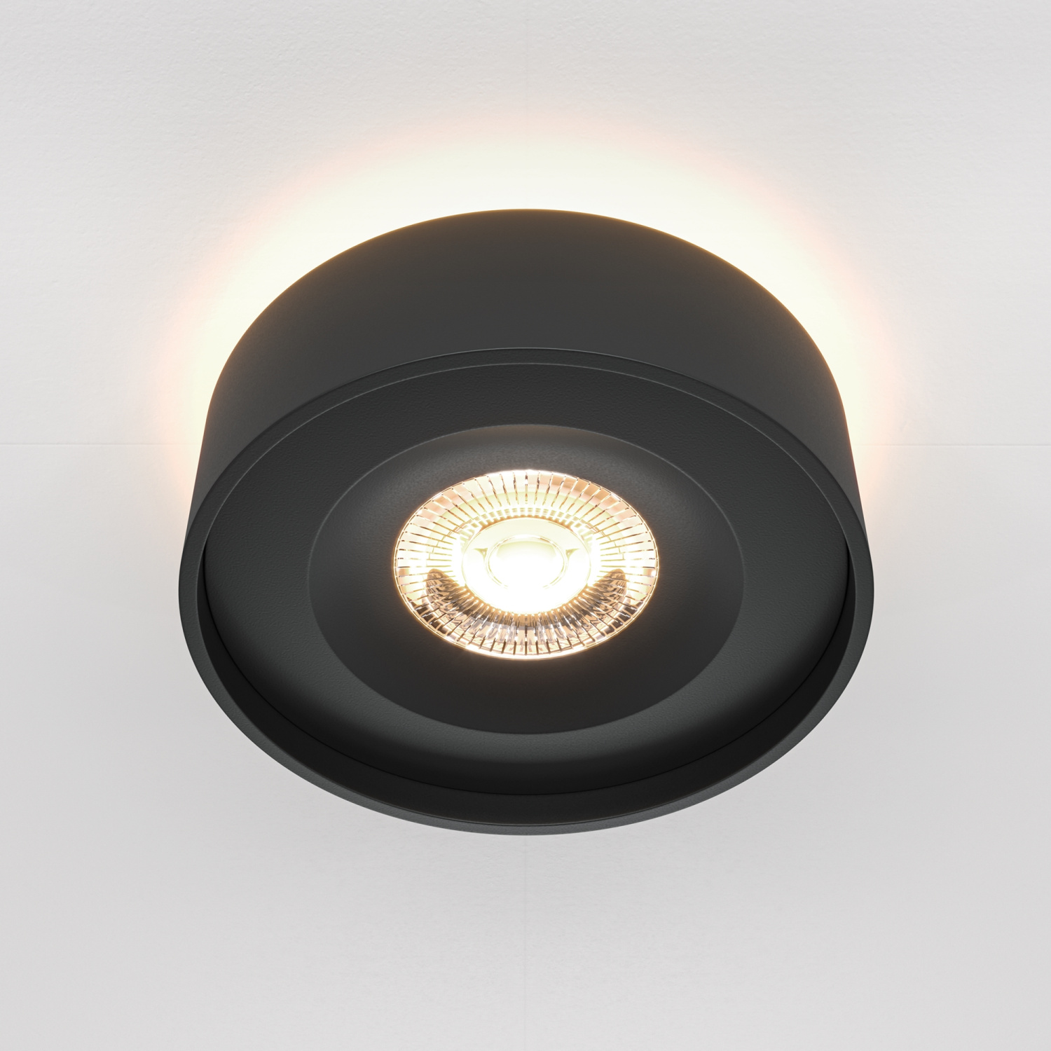 Maytoni Technical Planet Встраиваемый светильник цвет: черный DL035-2-L6B4K