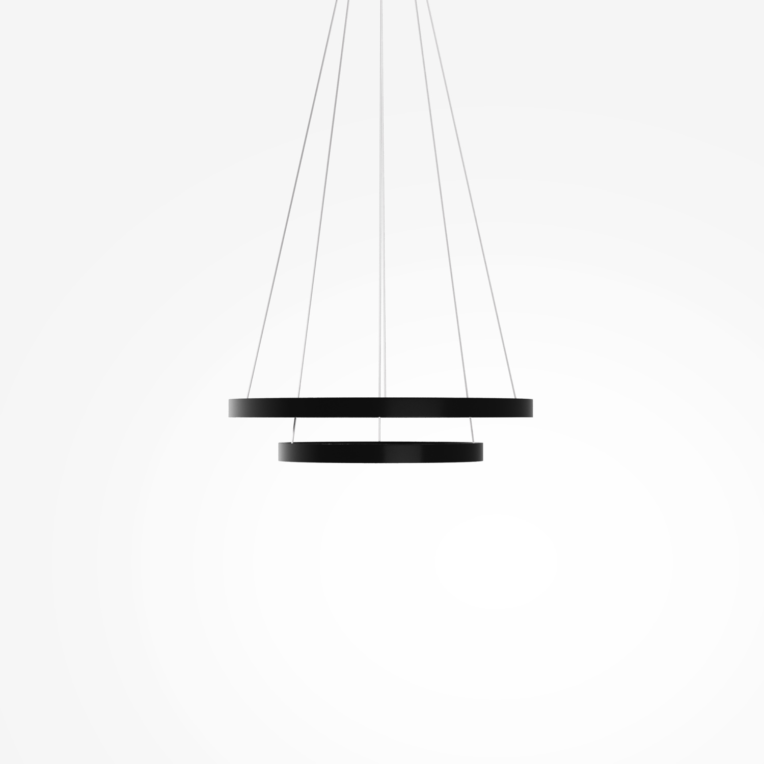 Maytoni Modern Rim Подвесной светильник цвет: черный MOD058PL-L55BK