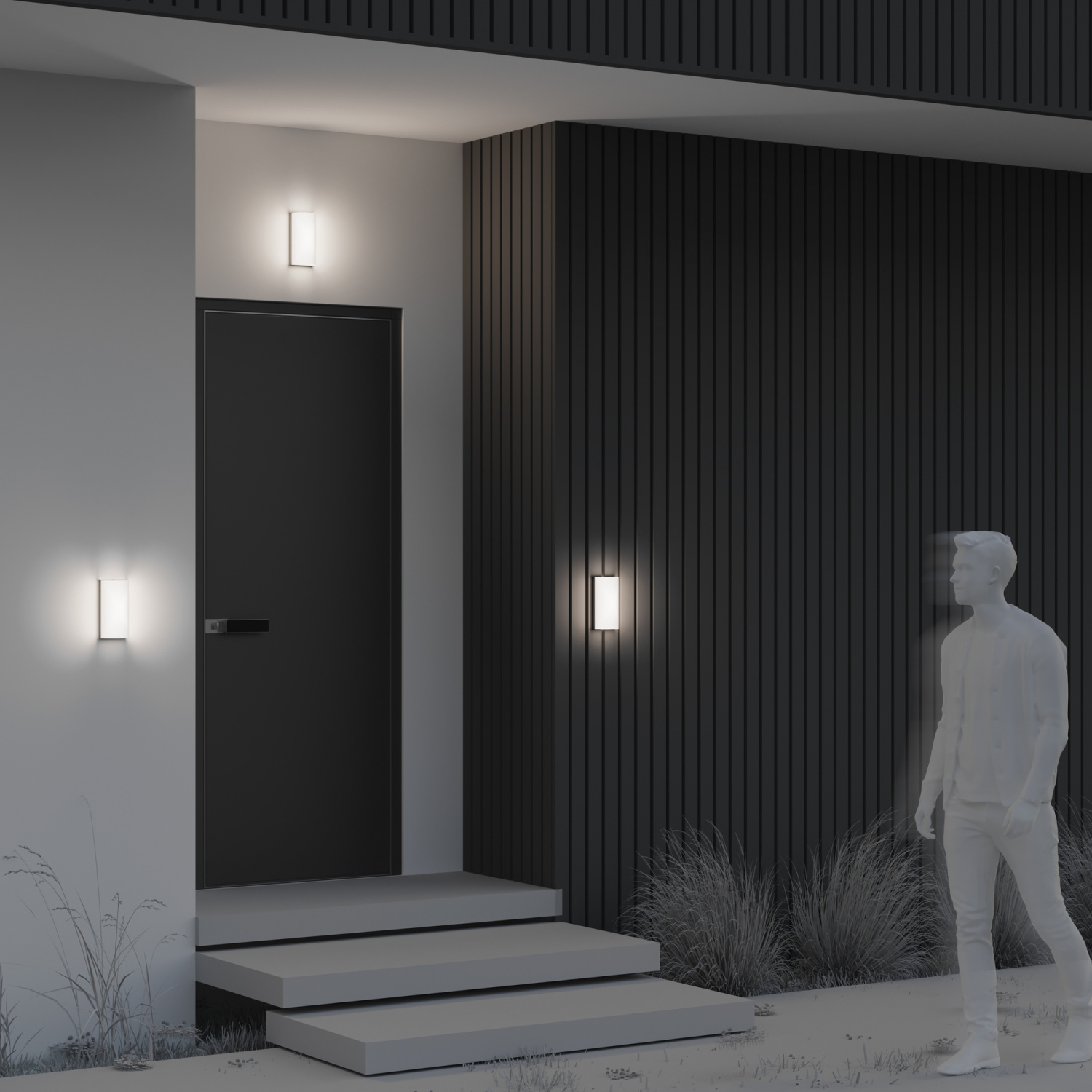 Maytoni Outdoor Badd Настенный светильник (бра) цвет: графит O454WL-L10GF3K1