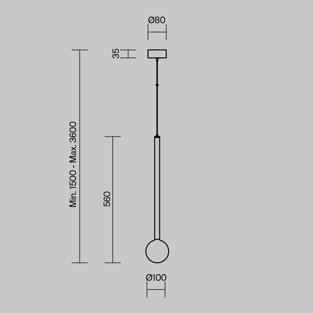 Maytoni Modern Bubble dream Подвесной светильник цвет: черный MOD383PL-L4B3K