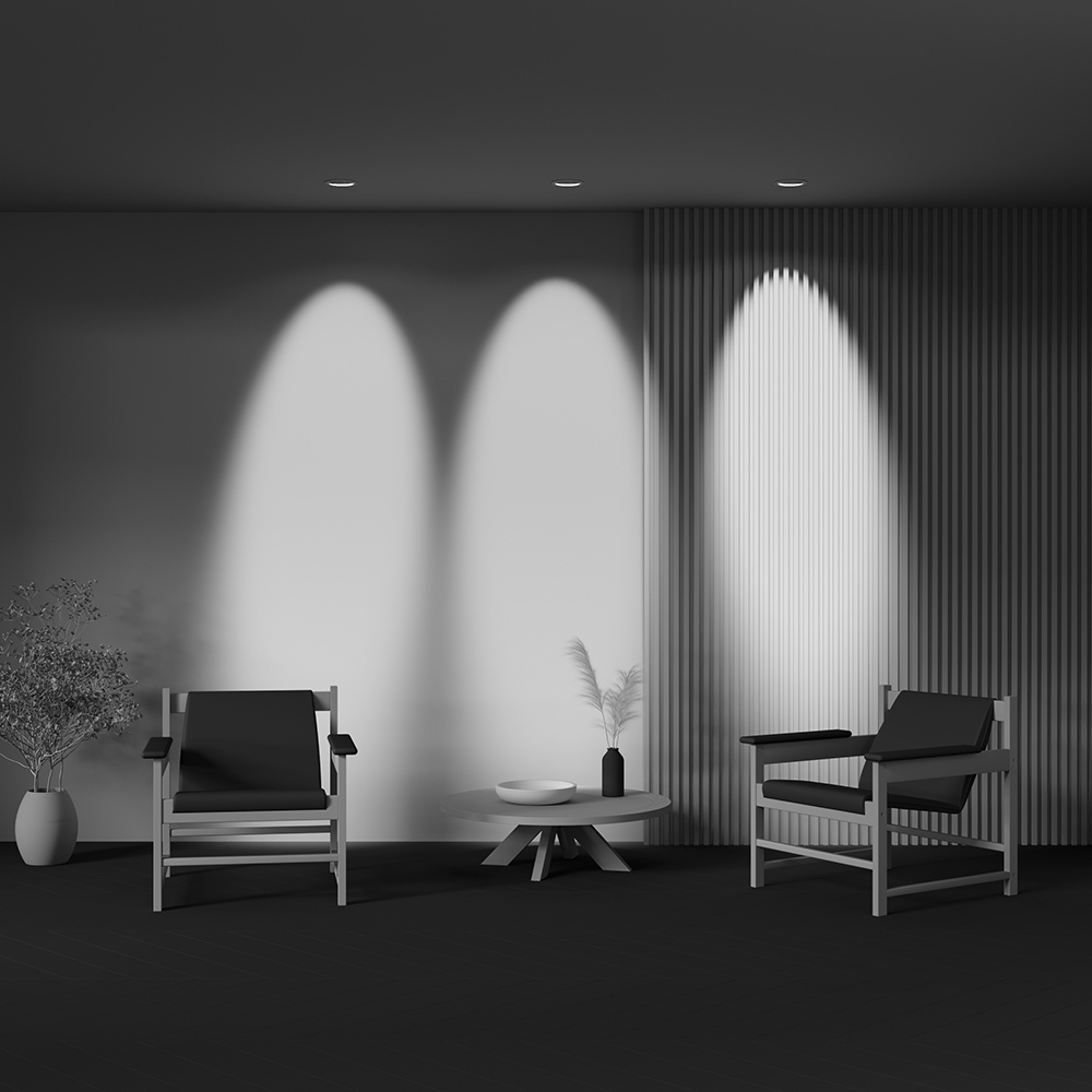 Maytoni Technical Lens Встраиваемый светильник цвет: белый DL105-12W3K-W