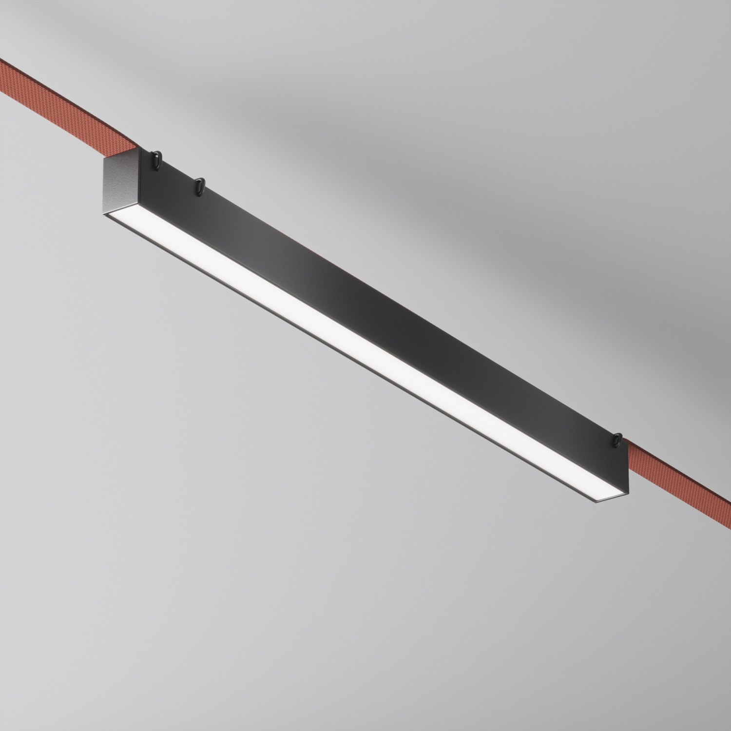 Maytoni Technical Basis Подвесной светильник цвет: черный TR129B-24W4K-B