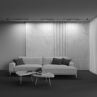 Maytoni Technical Basis Подвесной светильник цвет: черный TR129B-24W4K-B